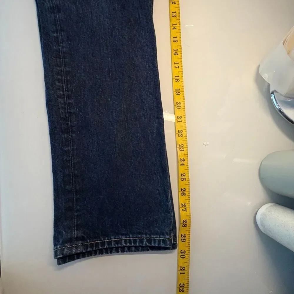 Abercrombie and Fitch Blue Denim Slim Straight Jeans Medium Wash Size W32 L30
